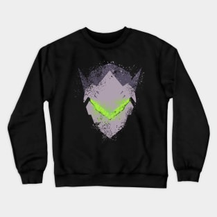 genji splattered Crewneck Sweatshirt